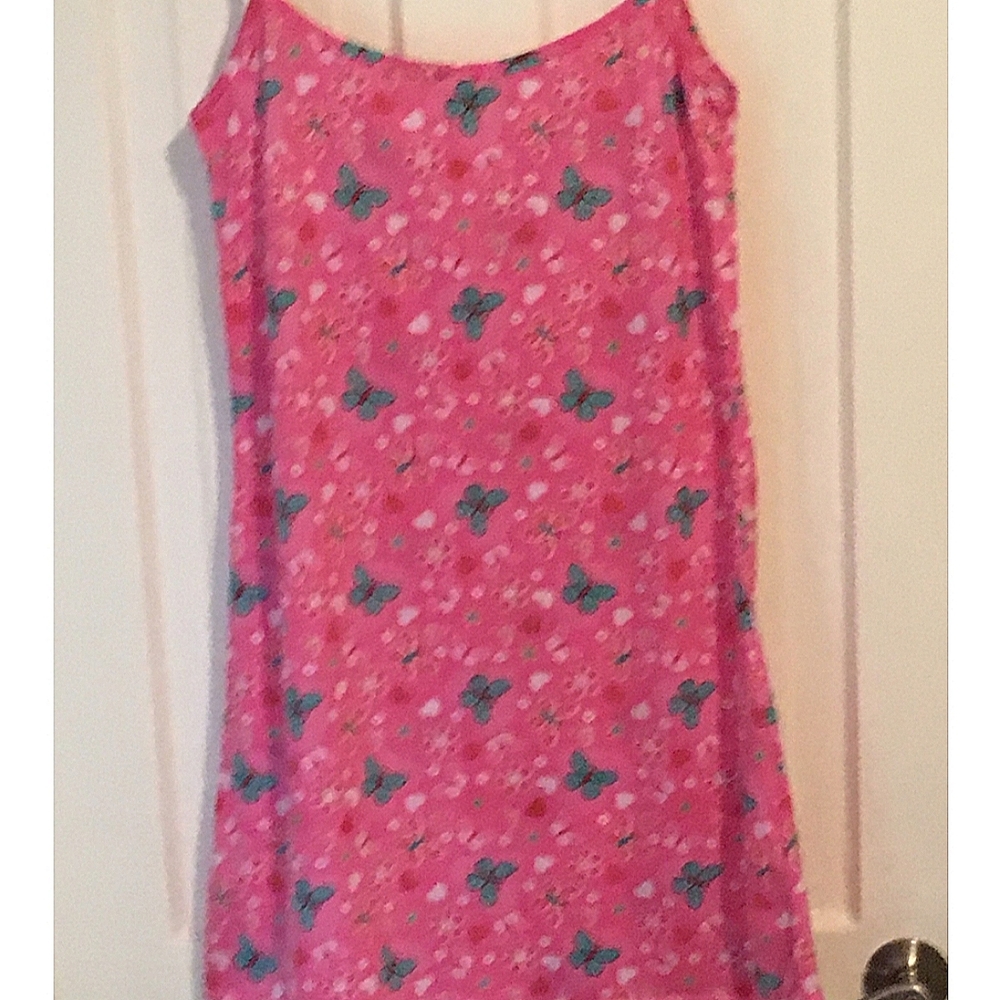 Nightgown Pink Butterfly Nightgown